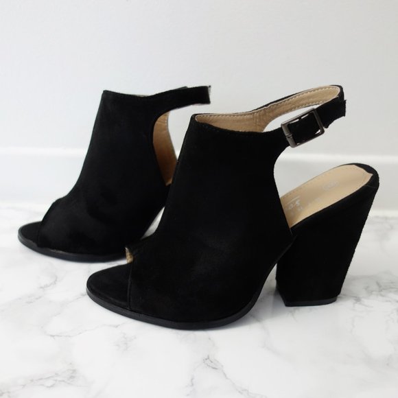 Peep Toe Heels - Picture 1 of 5